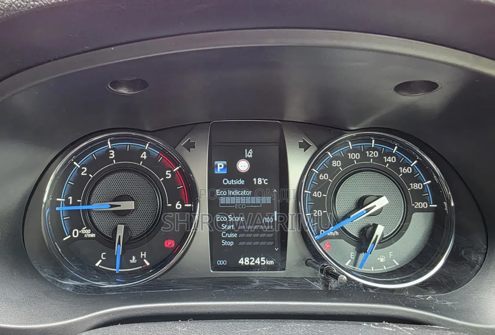 Toyota Hilux 2020 Gray