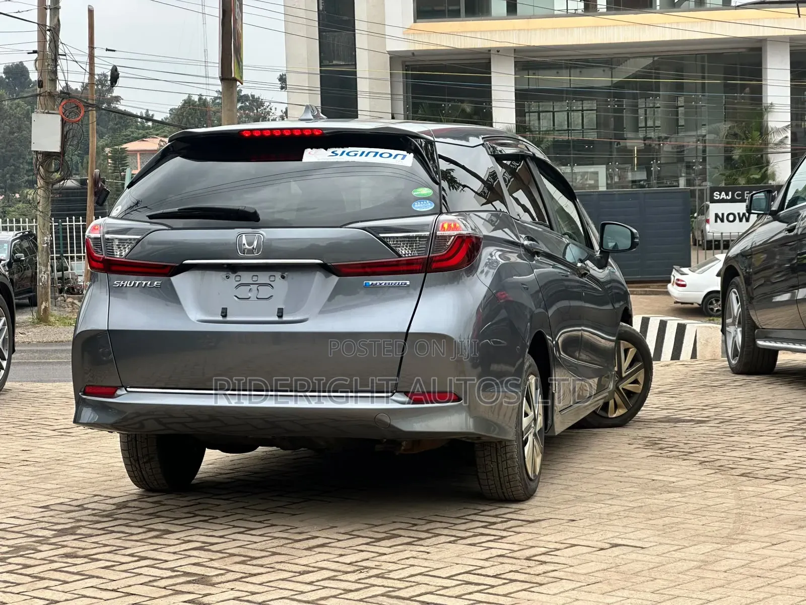 Honda Fit Shuttle 2019 Gray