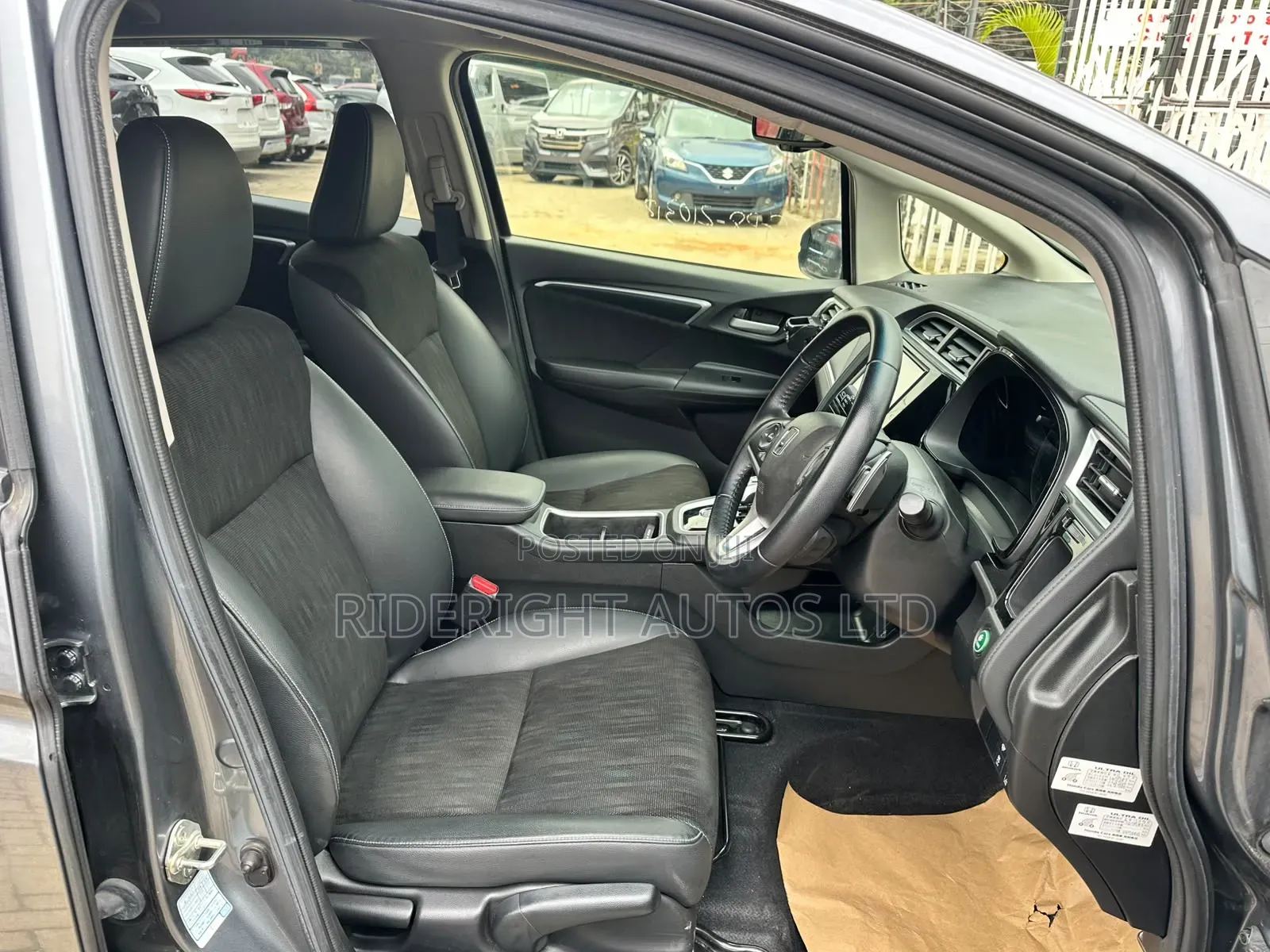 Honda Fit Shuttle 2019 Gray