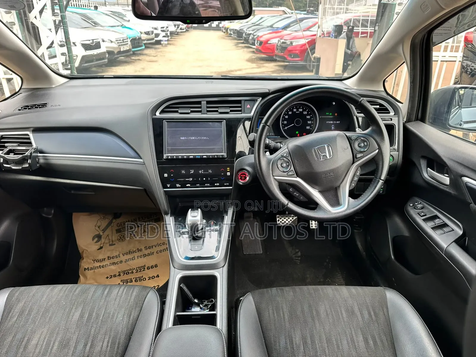 Honda Fit Shuttle 2019 Gray