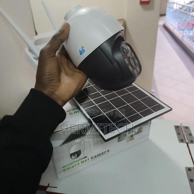 Solar Powered Outdoor Surveillance Camera 4g Enabled CCTV Phone Link - main view