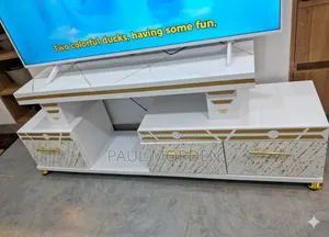 Black and White Tv Stands Lights Marble