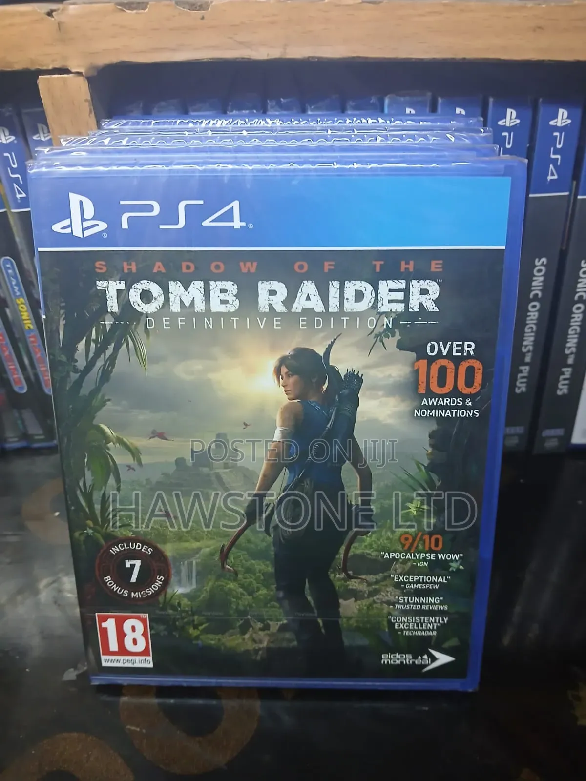 Playstation 4 Shadow of the Raider Definitive Edition