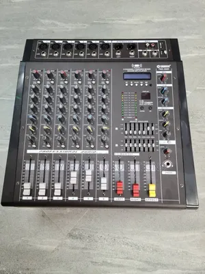 Yamaha 8 Channels Powered Mixer Usb and Bluetooth Enabled 1000w Output