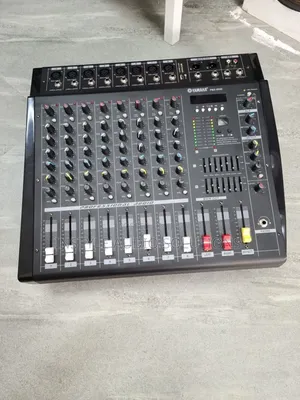 Yamaha 8 Channels Powered Mixer Usb and Bluetooth Enabled 1000w Output