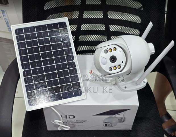 4g Wireless Outdoor Ubox CCTV Camera Solar Powered