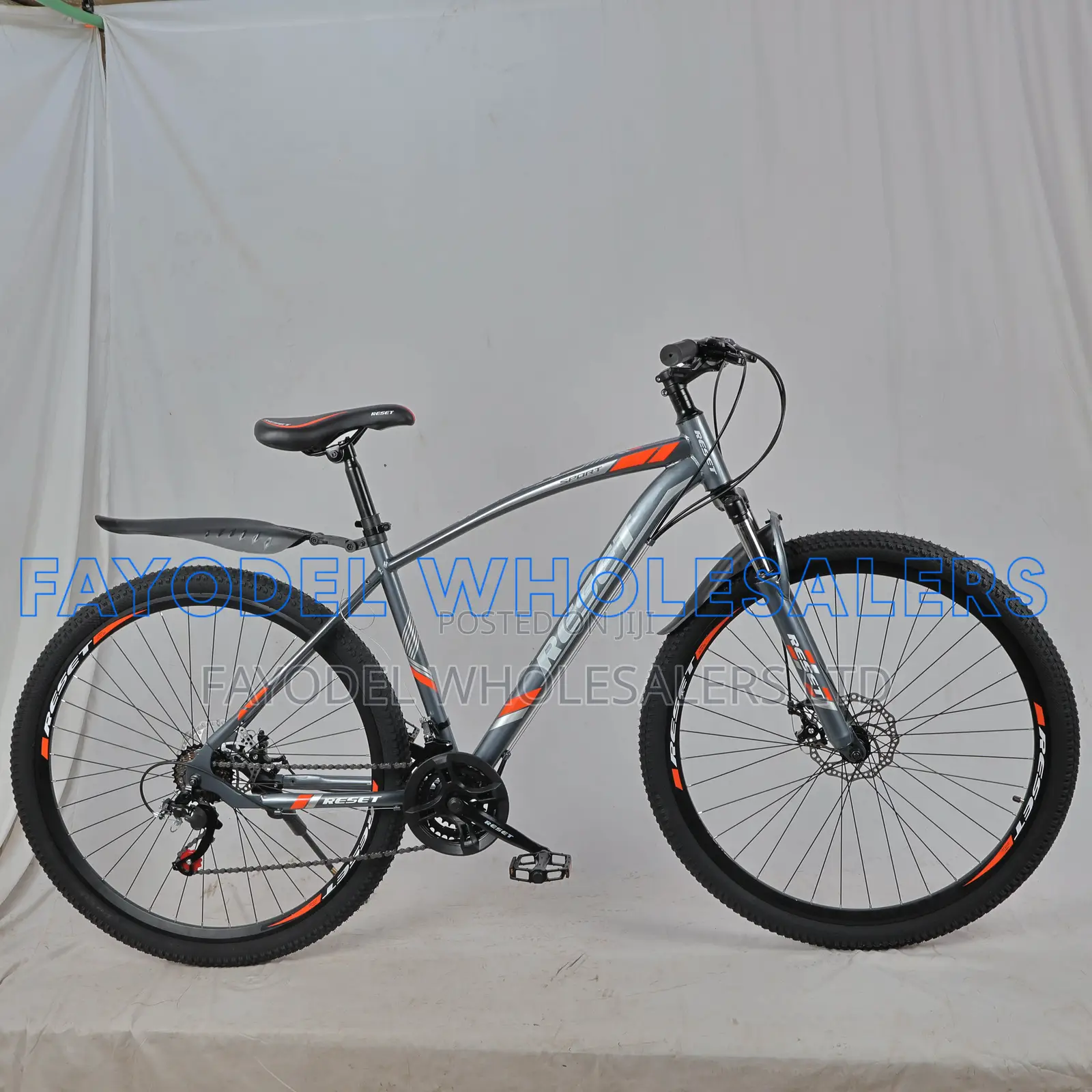 Reset 29" Mountain Bike – 21 Speed | Aluminium Frame | Grey