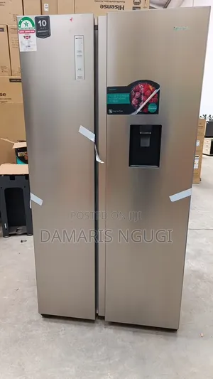 Hisense Brand New Side by Side Refrigerator