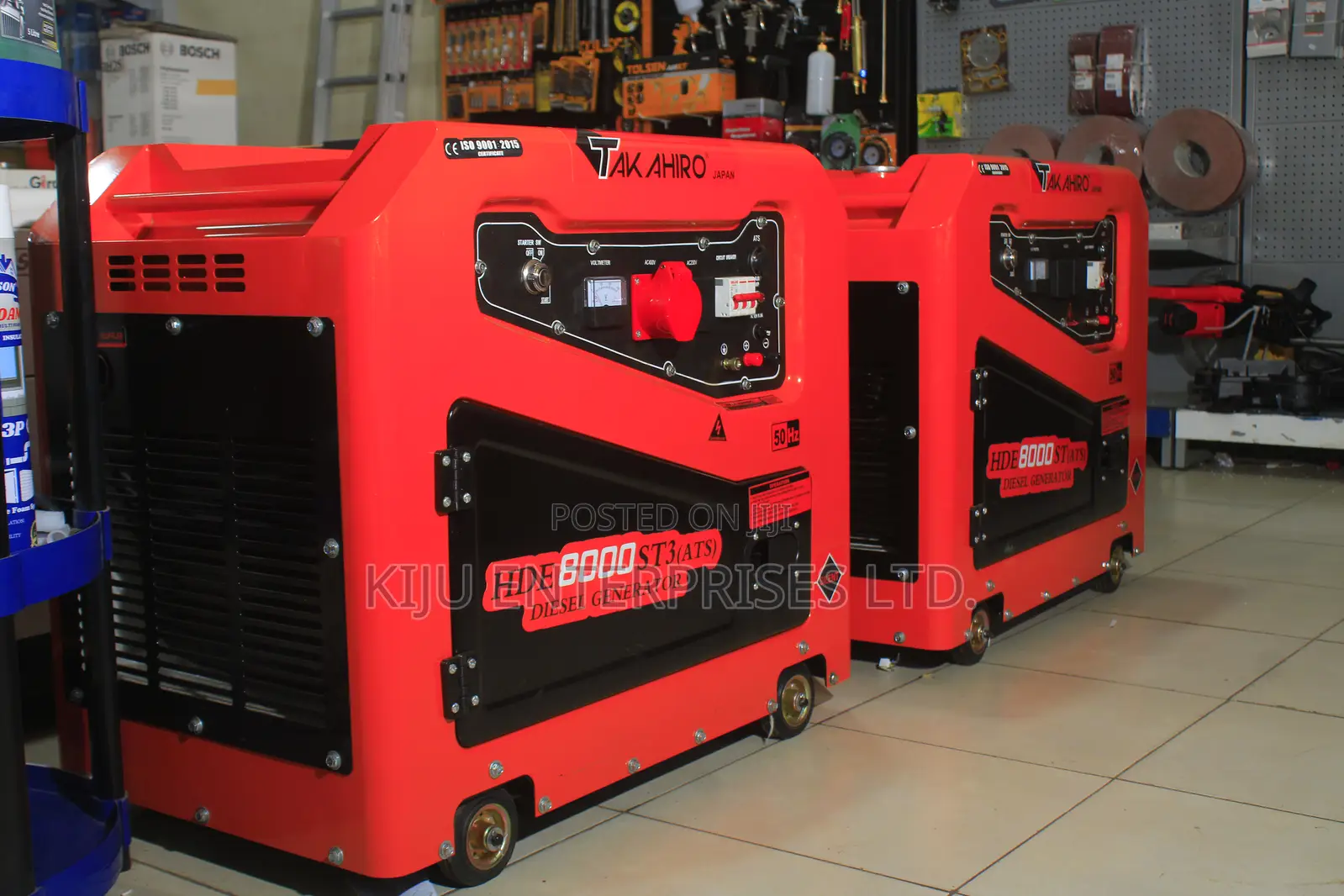 Takahiro (Ats) 6.5kva Silent Diesel Generator – Electric Start