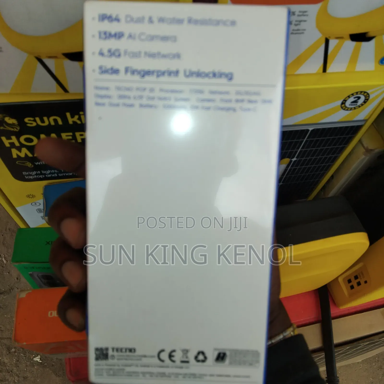 New Tecno Pop 20 128 GB Black