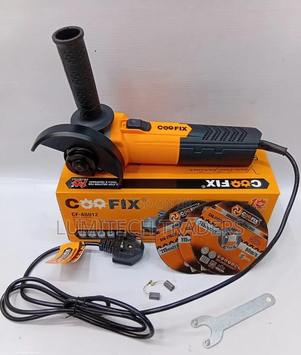 Coofix. 4.5 Grinder With Three
Cutting Disc - main view