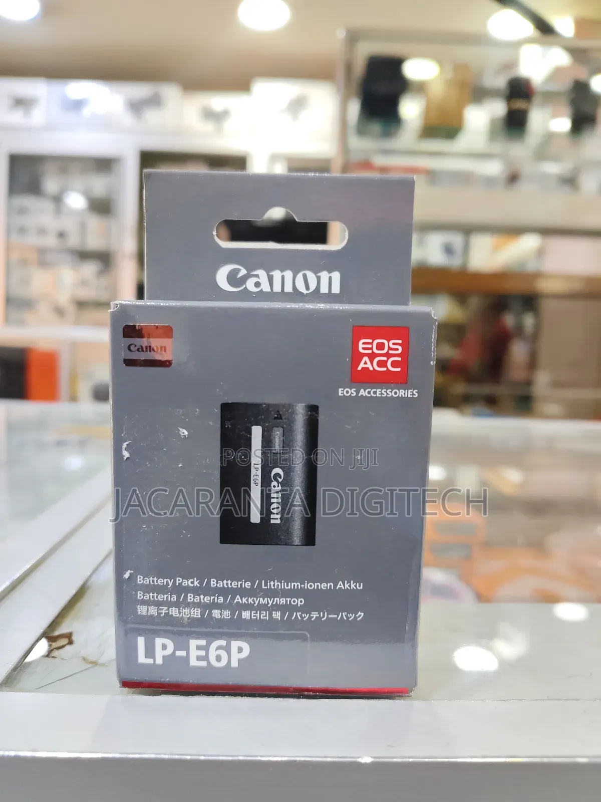 Original Canon Lp-e6p Battery (7.2v, 2130mah)
