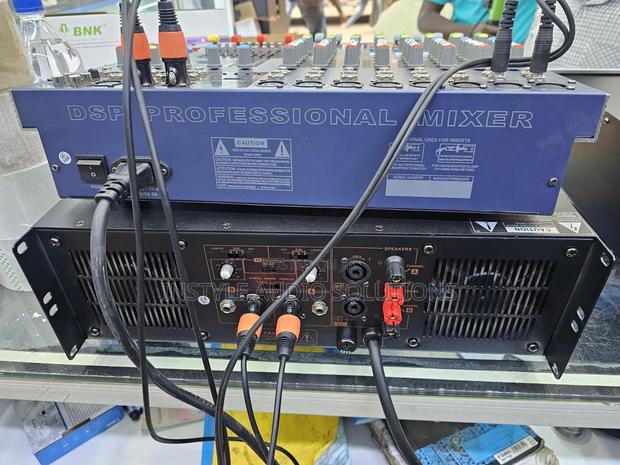 Yamaha Ps5000s Powered Amplifier With 8 Channels Plain Mixer Package - thumbnail 4