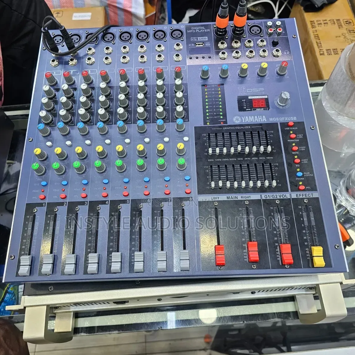 Yamaha Ps5000s Powered Amplifier With 8 Channels Plain Mixer Package