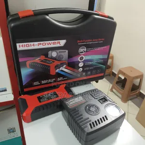High Power Jump Starter Kit Full Kit With Jumpers, Compressor