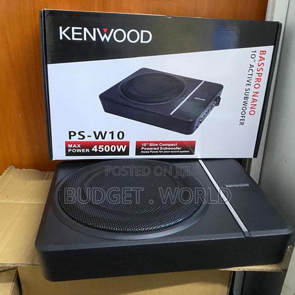 . Kenwood 10" Powered Underseat Subwoofer Ps W10 – High Performance 45 - thumbnail 2