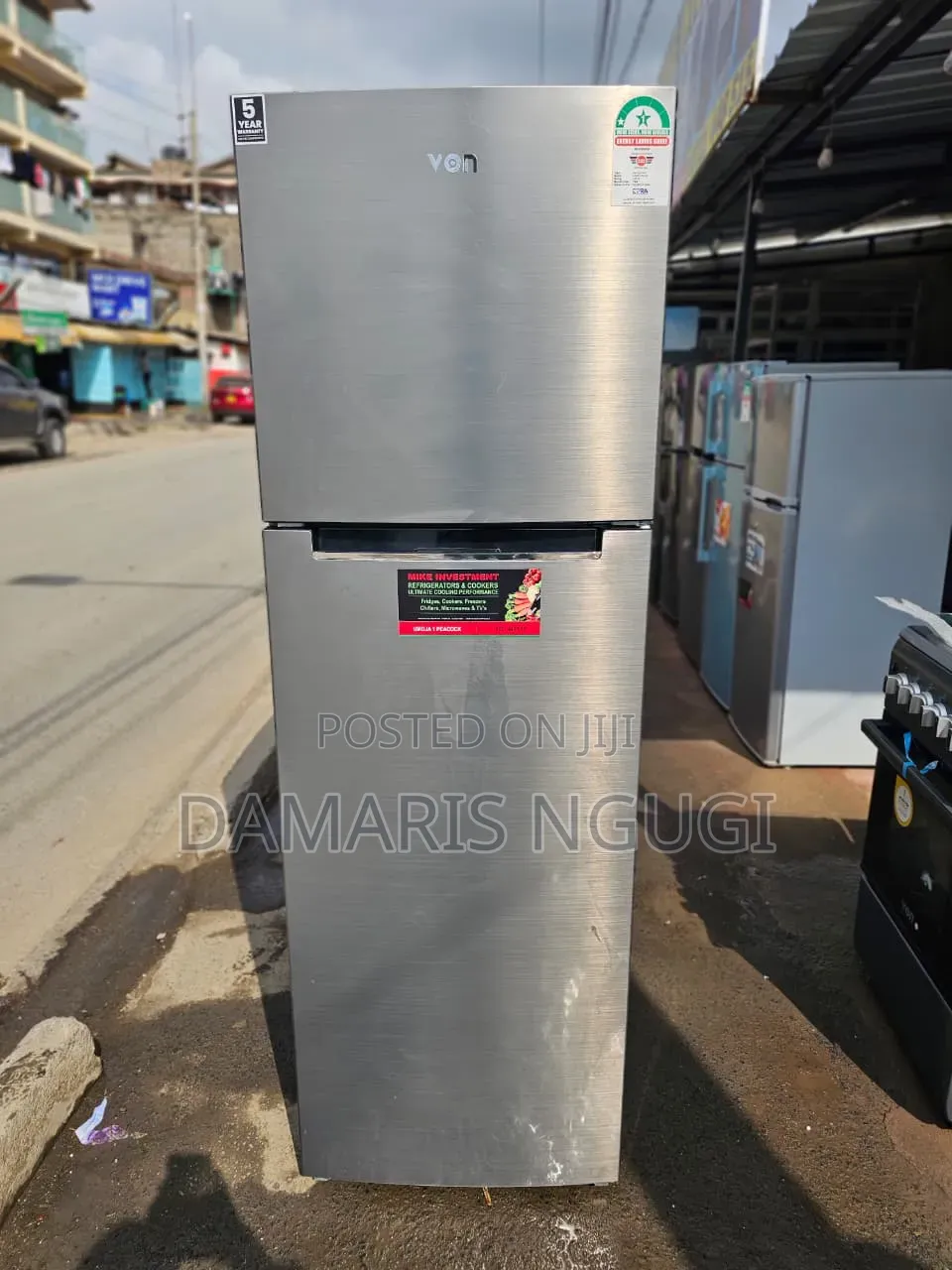 Von Top Freezer Mount Refrigerator