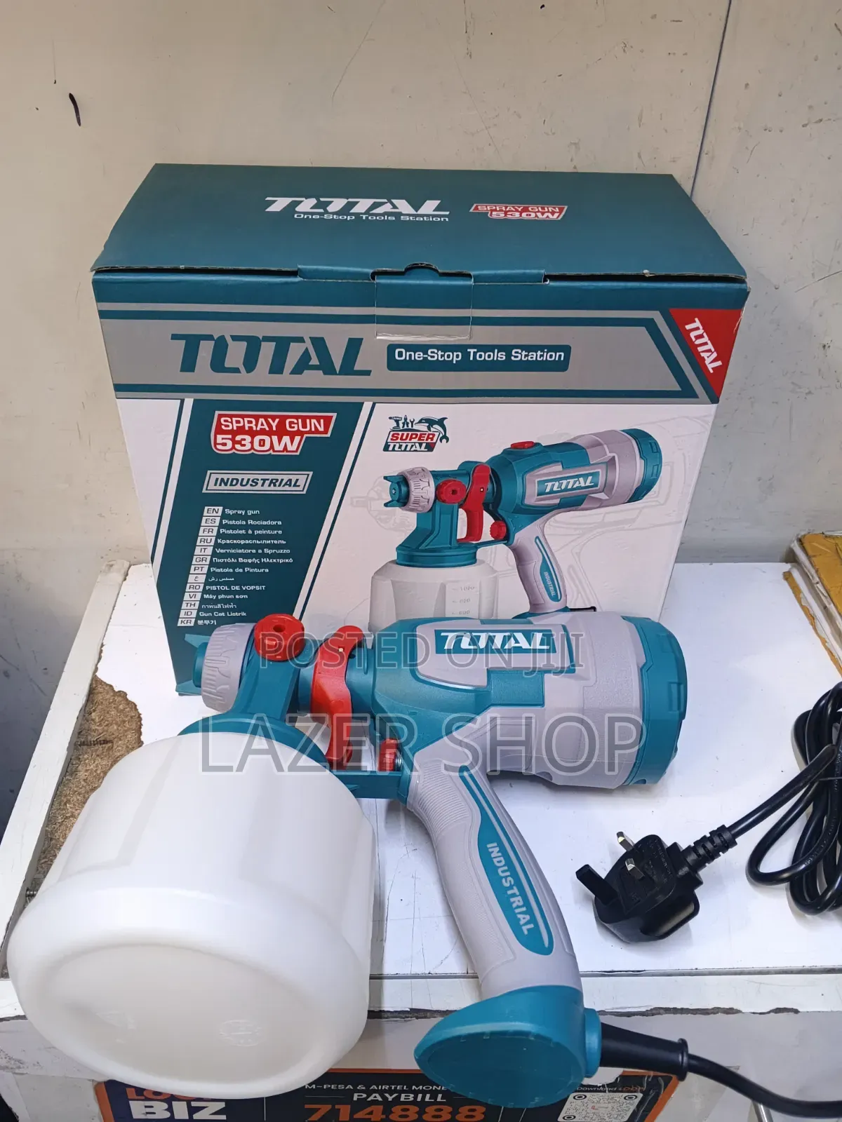 Paint Spray Gun Total 530w