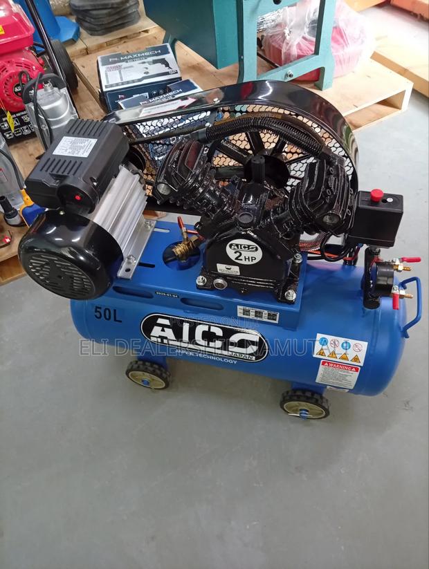 Aico 50l Air Compressor for Spray Guns, Tyre Inflation Air Tools