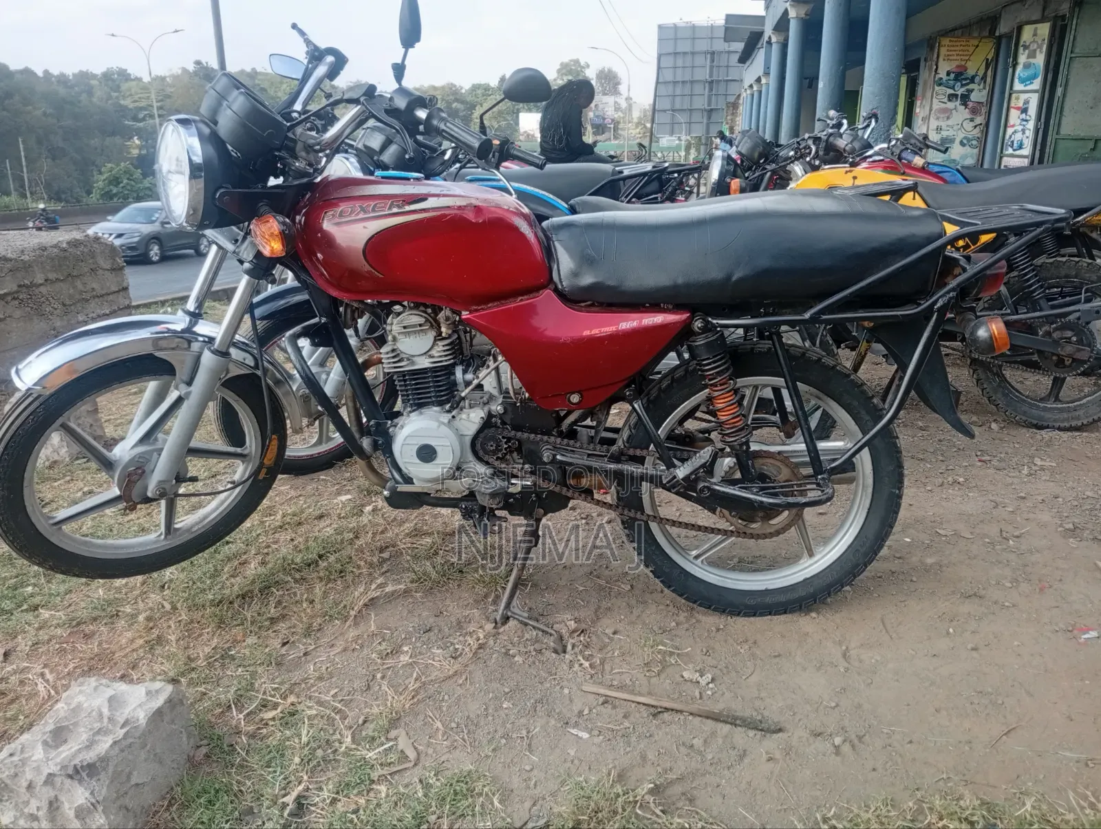 Bajaj Boxer 100 2024 Red