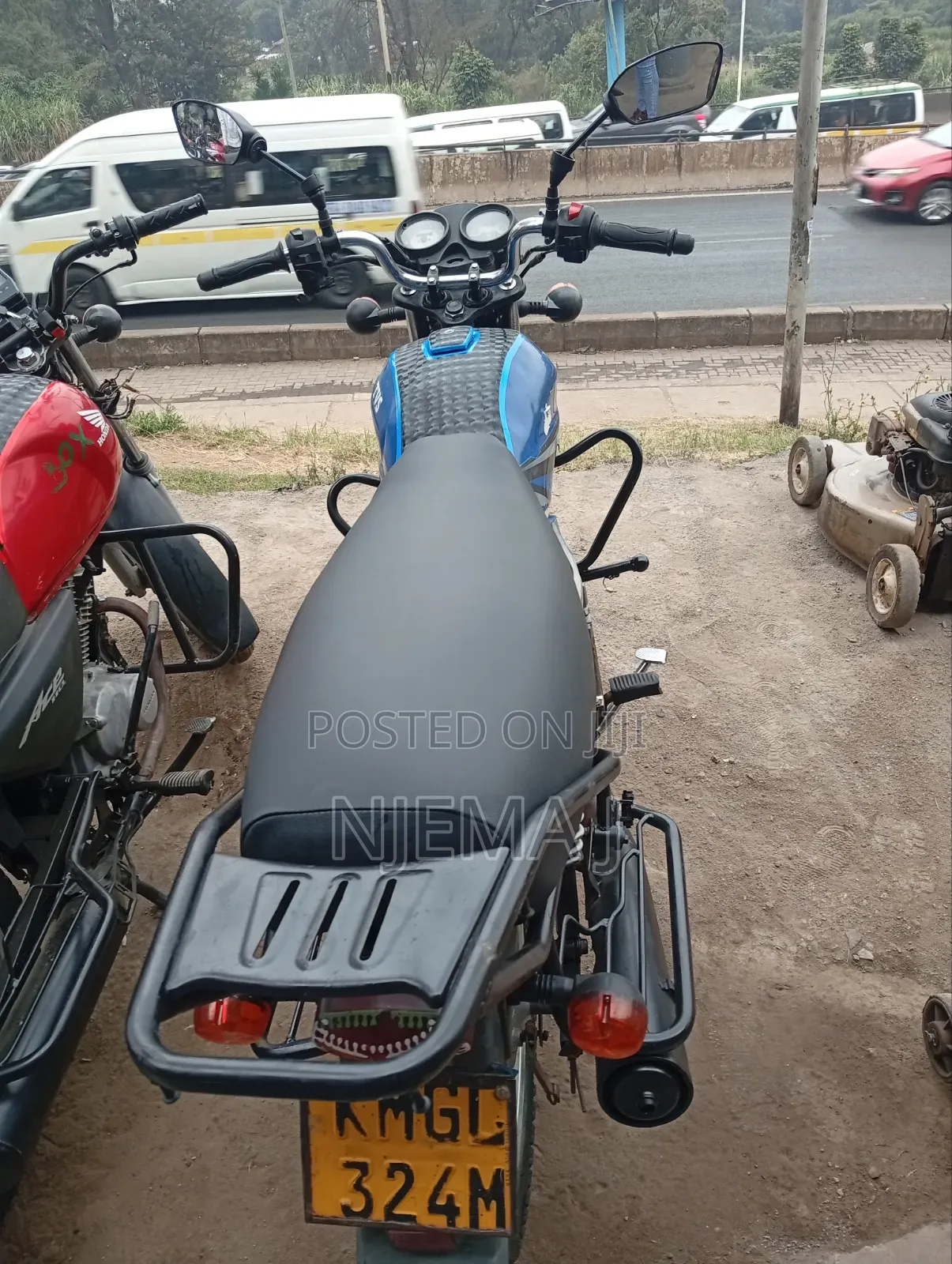 TVS HLX 125 2025 Blue