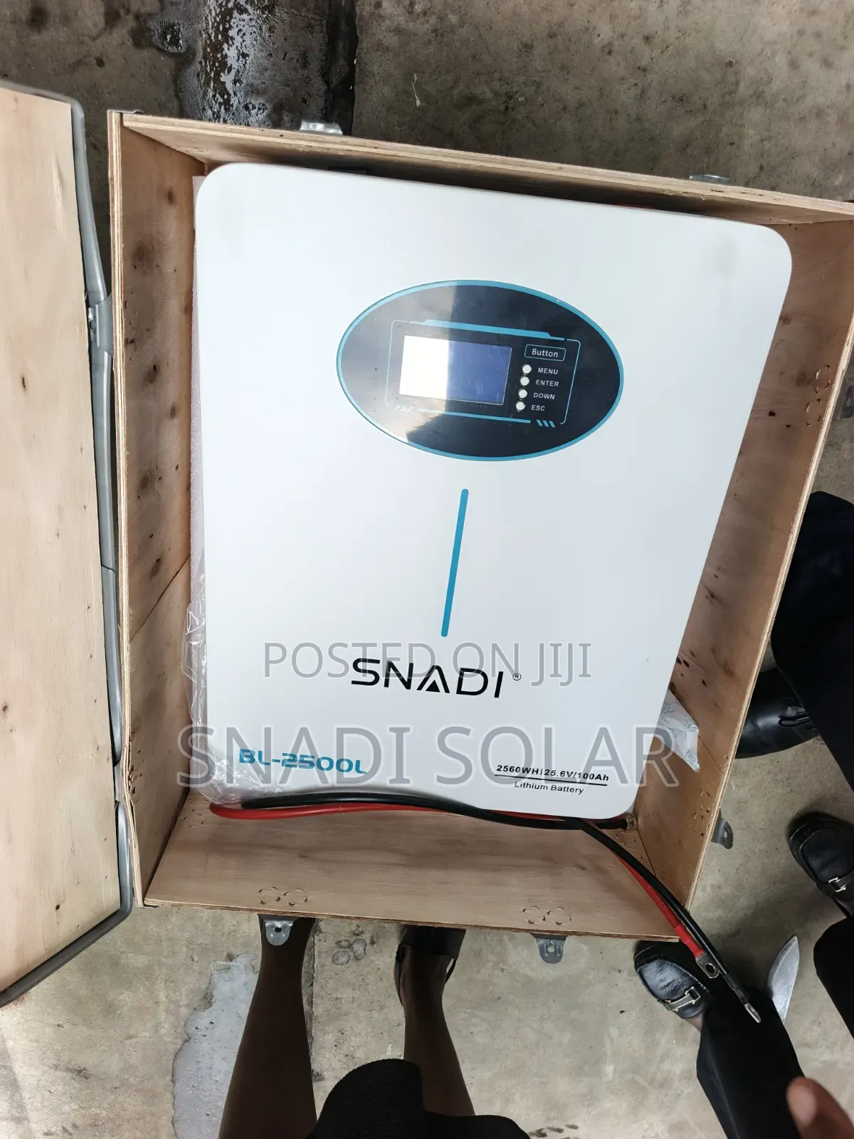 Smart 2.56kwh Lithium Battery Compatible With a 3.6kw Inverter