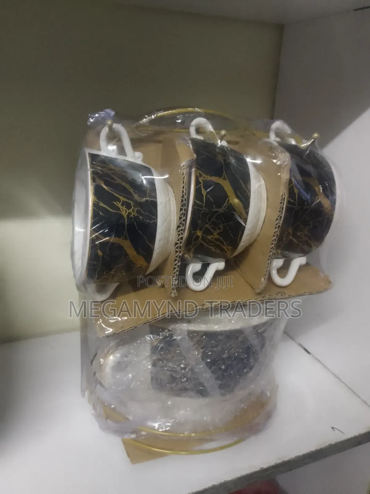 15pc Marble Soup Set / Ceramic Soup Set