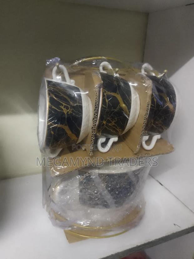 15pc Marble Soup Set / Ceramic Soup Set - thumbnail 3