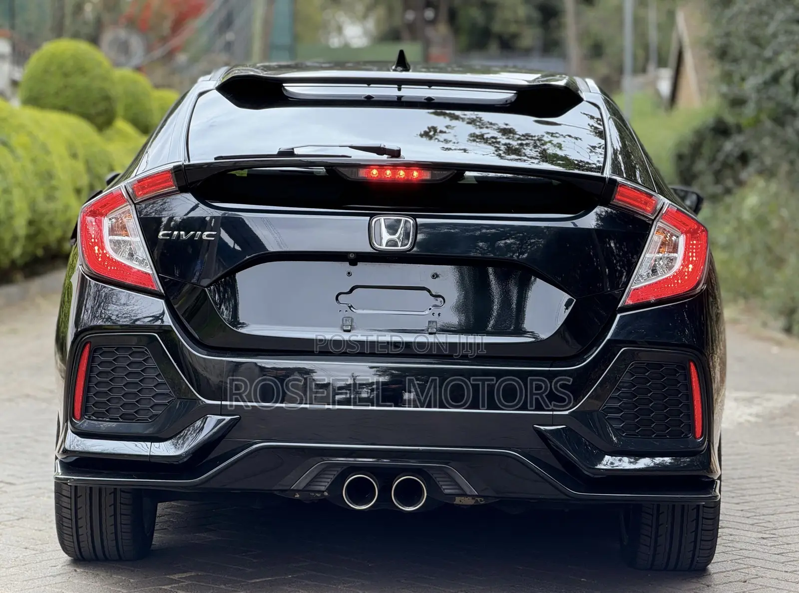 Honda Civic LX Sedan 2019 Black