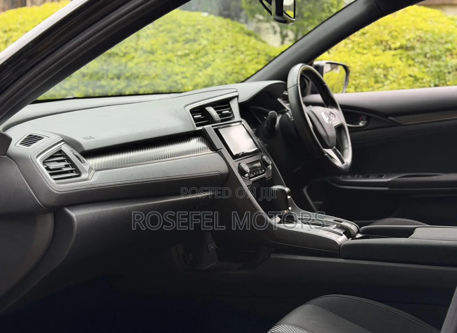 Honda Civic LX Sedan 2019 Black
