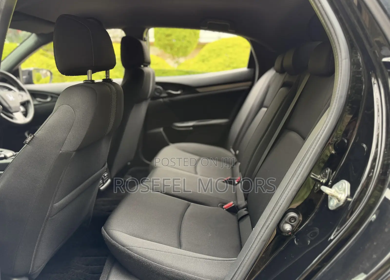 Honda Civic LX Sedan 2019 Black
