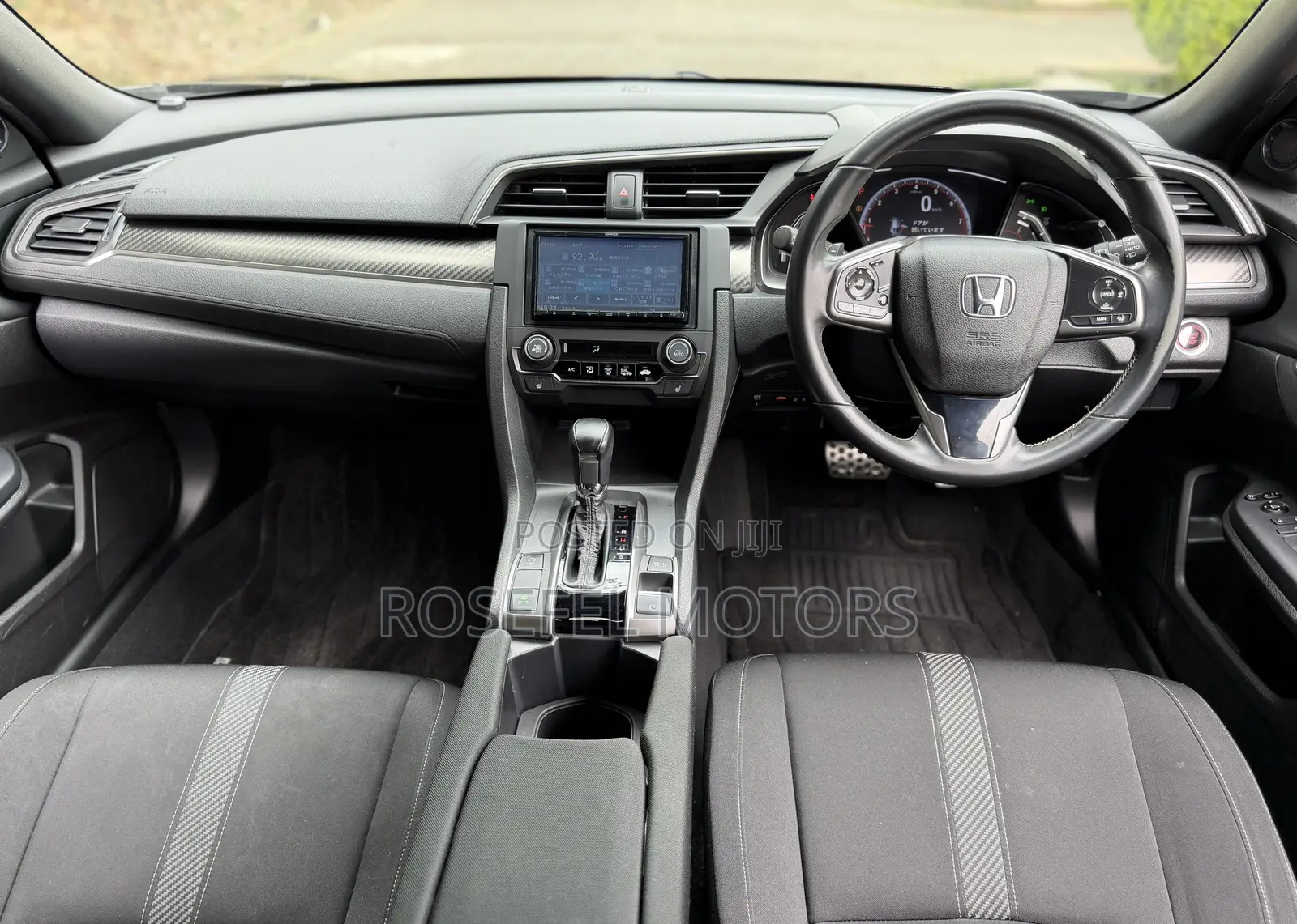 Honda Civic LX Sedan 2019 Black