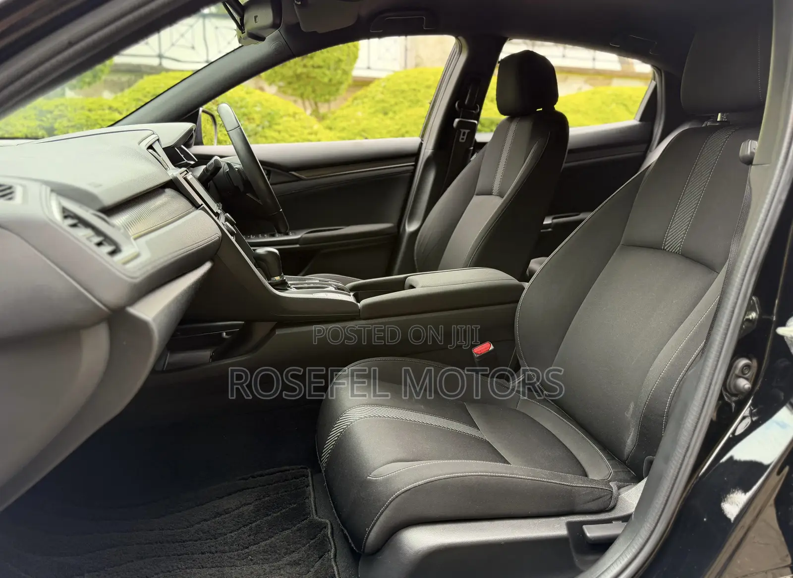 Honda Civic LX Sedan 2019 Black