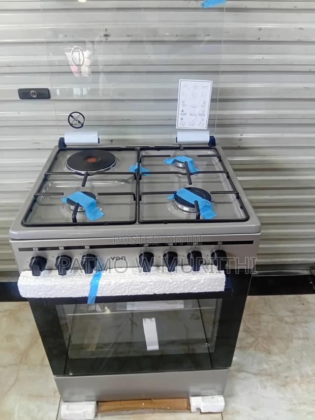 Von Standing Cooker 60 by 60 3gas +1electric