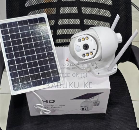4g Ubox Solar CCTV Solar Security Camera 4mp Single Lens With Audio