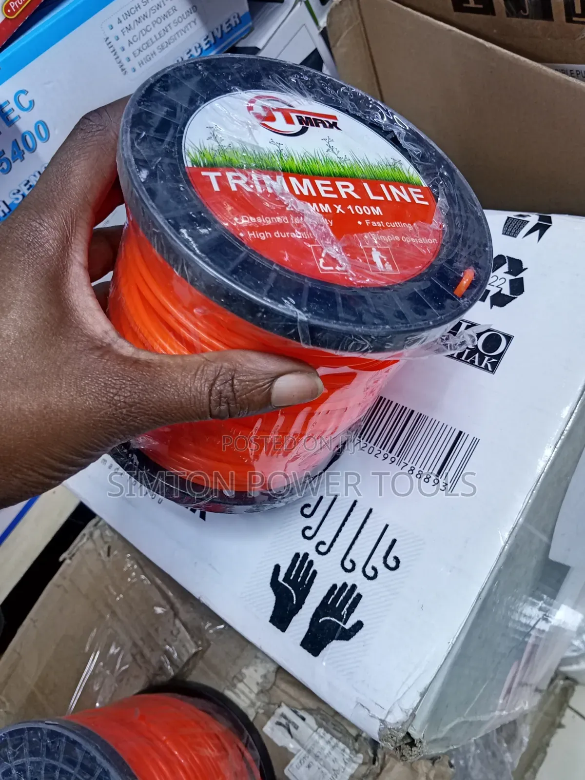 2.4m X 100mm Trimmer Line