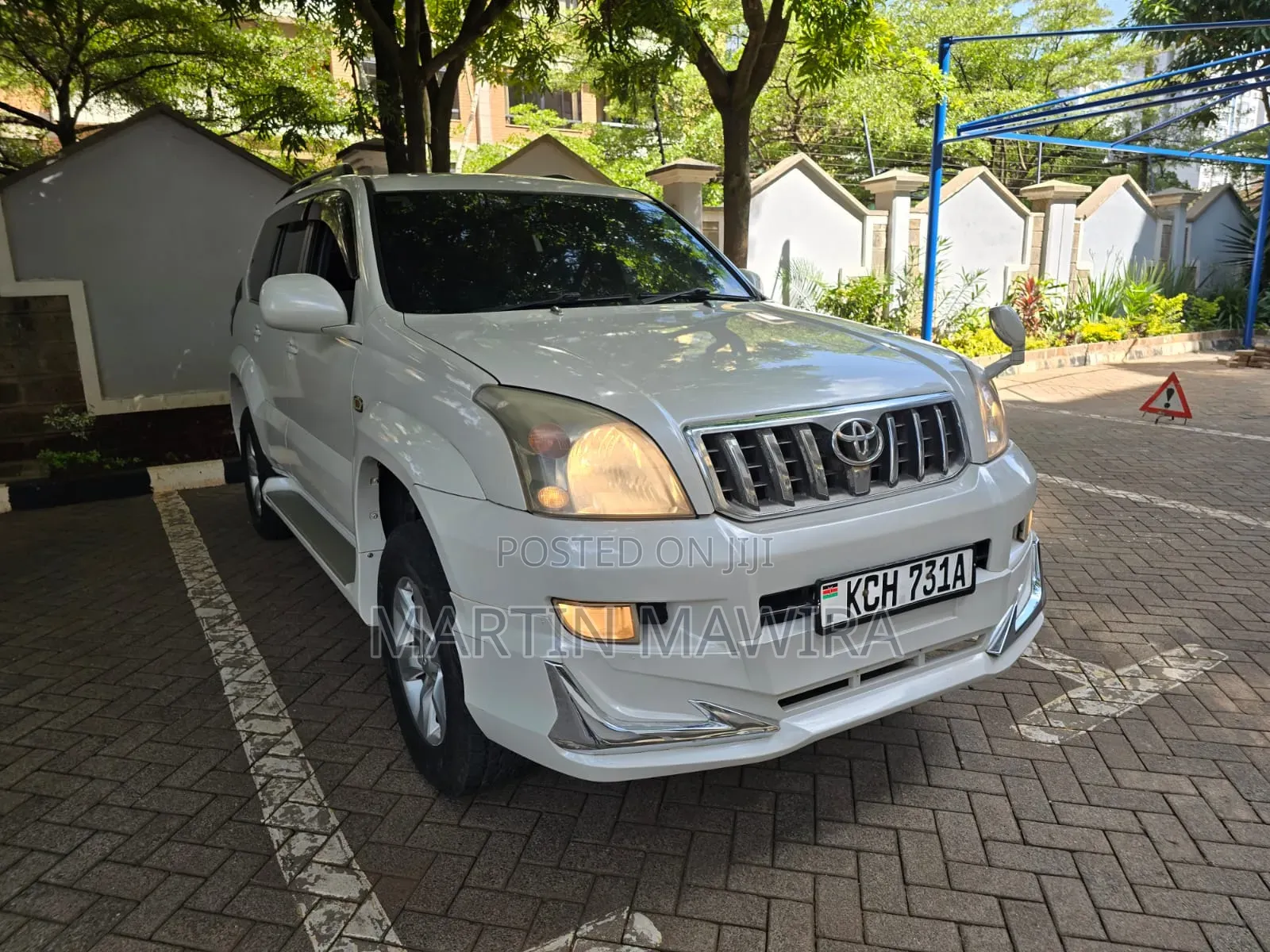 Toyota Land Cruiser Prado 2009 White