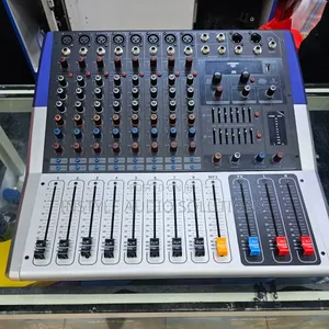 8 Channels Pro Sound Craft Powered Mixer Usb and Bluetooth Enabled