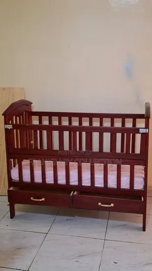 Brown Color Baby Cot