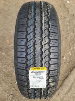 265 /60 R20 Dunlop Tyres 112h Grandtrek a/T 30s All-Terrain