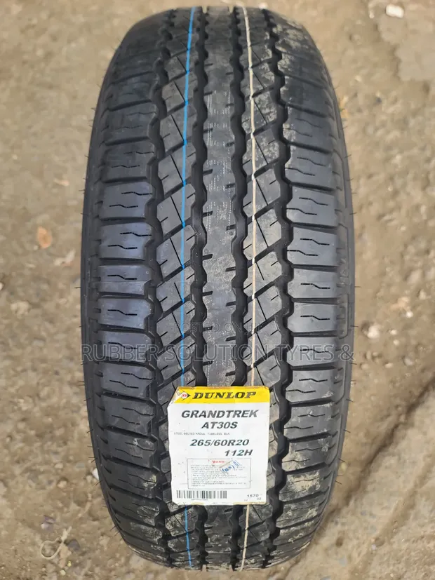 265 /60 R20 Dunlop Tyres 112h Grandtrek a/T 30s All-Terrain