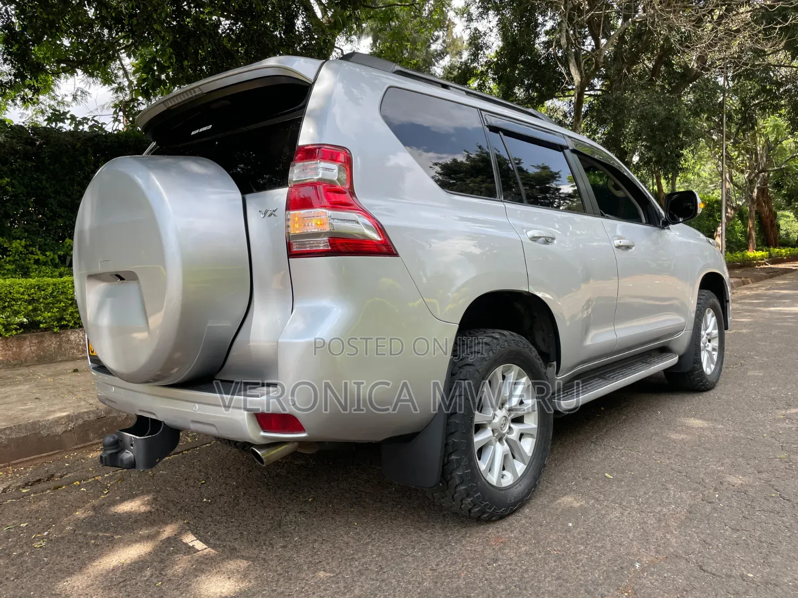Toyota Land Cruiser Prado 2015 Silver