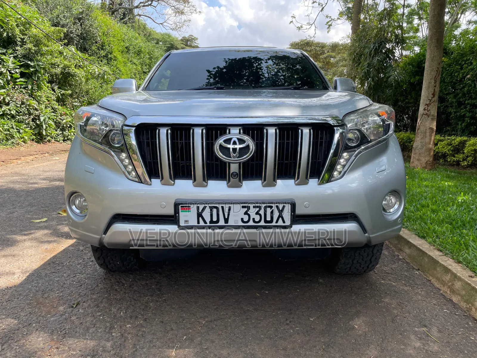 Toyota Land Cruiser Prado 2015 Silver