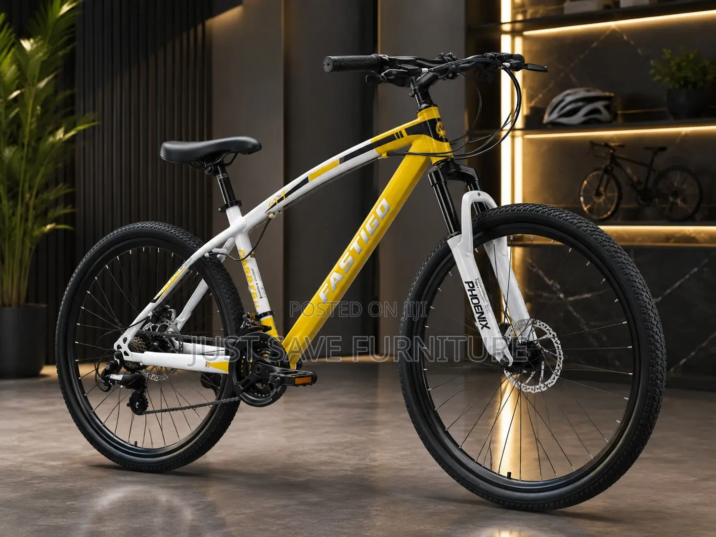 Fastigo 26 Inch Mountain Bike – 21 Speed Disc Brakes Front Suspension