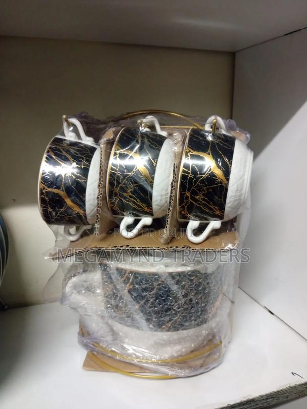 15pc Marble Soup Set / Ceramic Soup Set