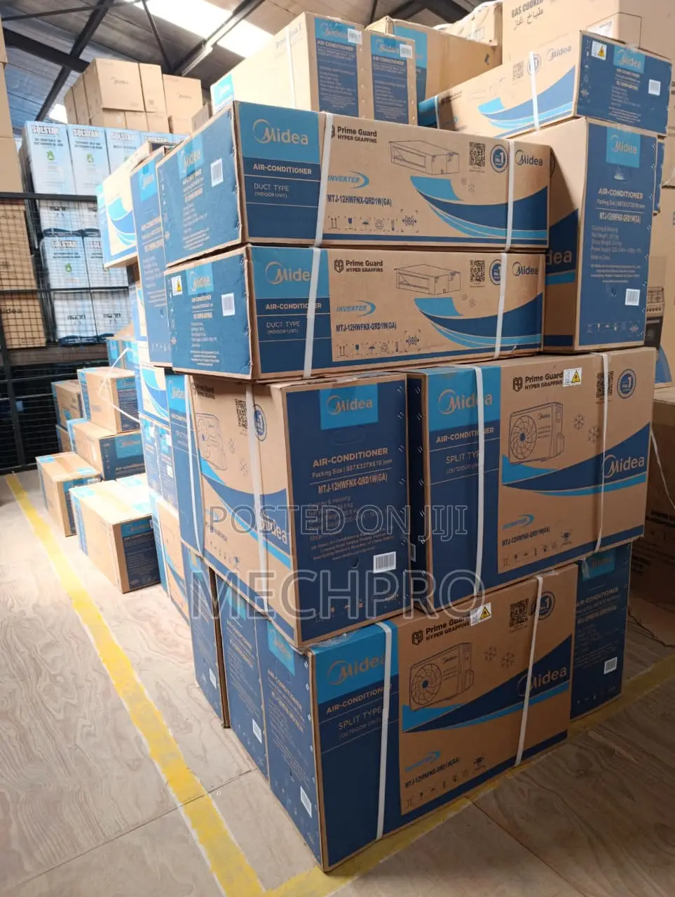 Midea 12,000 Btu Inverter Split Wall Mounted Air Conditioner