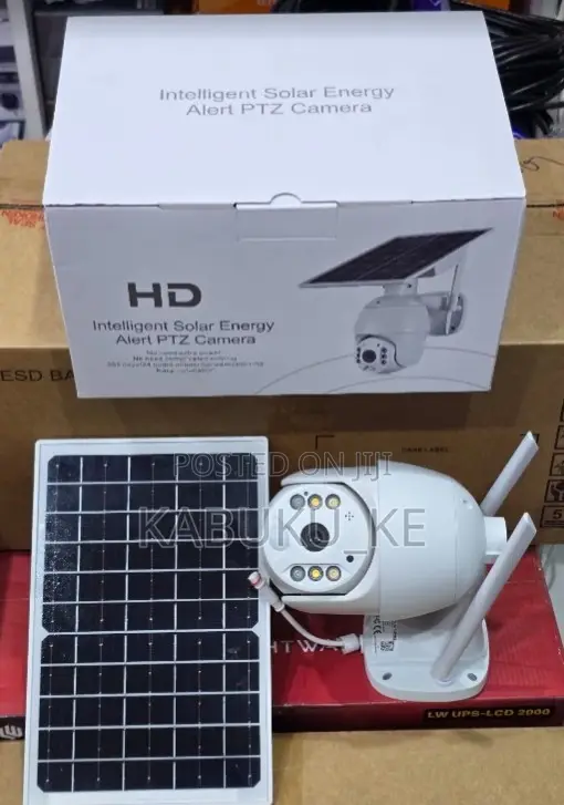 4g Ubox Hd Intelligent Solar Energy Alert CCTV PTZ Camera