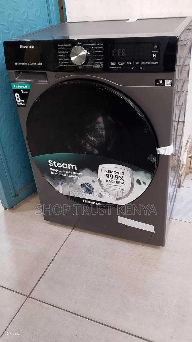 Hisense 8/5kg Wash and Dry Front Load Washing Machine