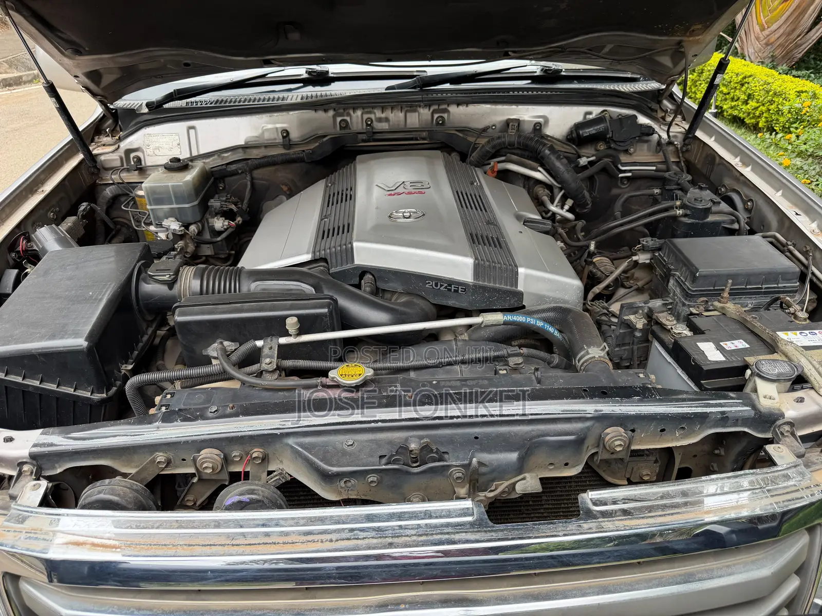Toyota Land Cruiser HDJ 100 2003 Silver