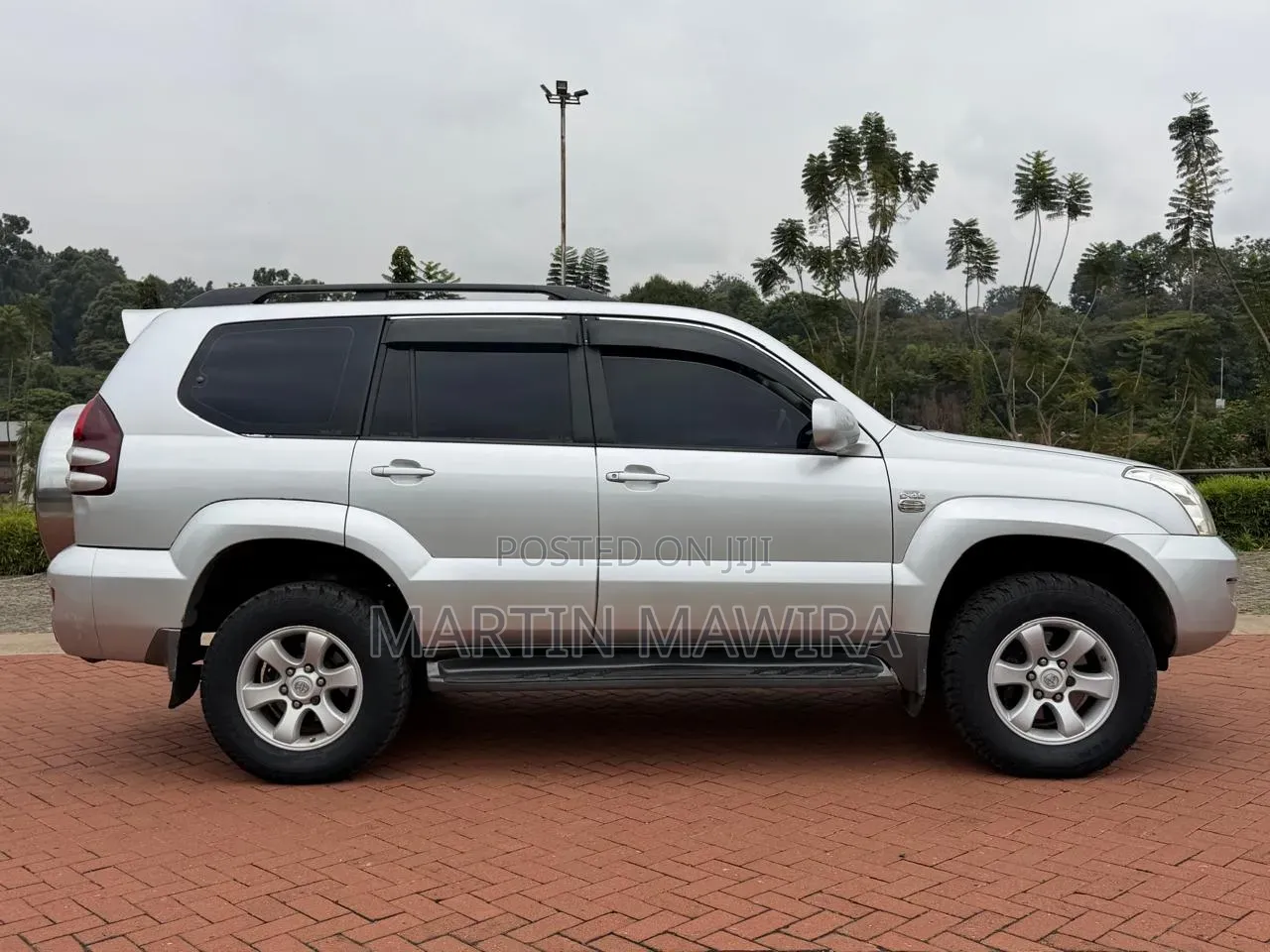 Toyota Land Cruiser Prado 2007 Silver